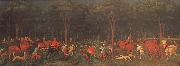 unknow artist The Hunt of all 15th-century china oil painting reproduction